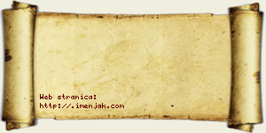 Vanja Džinić vizit kartica